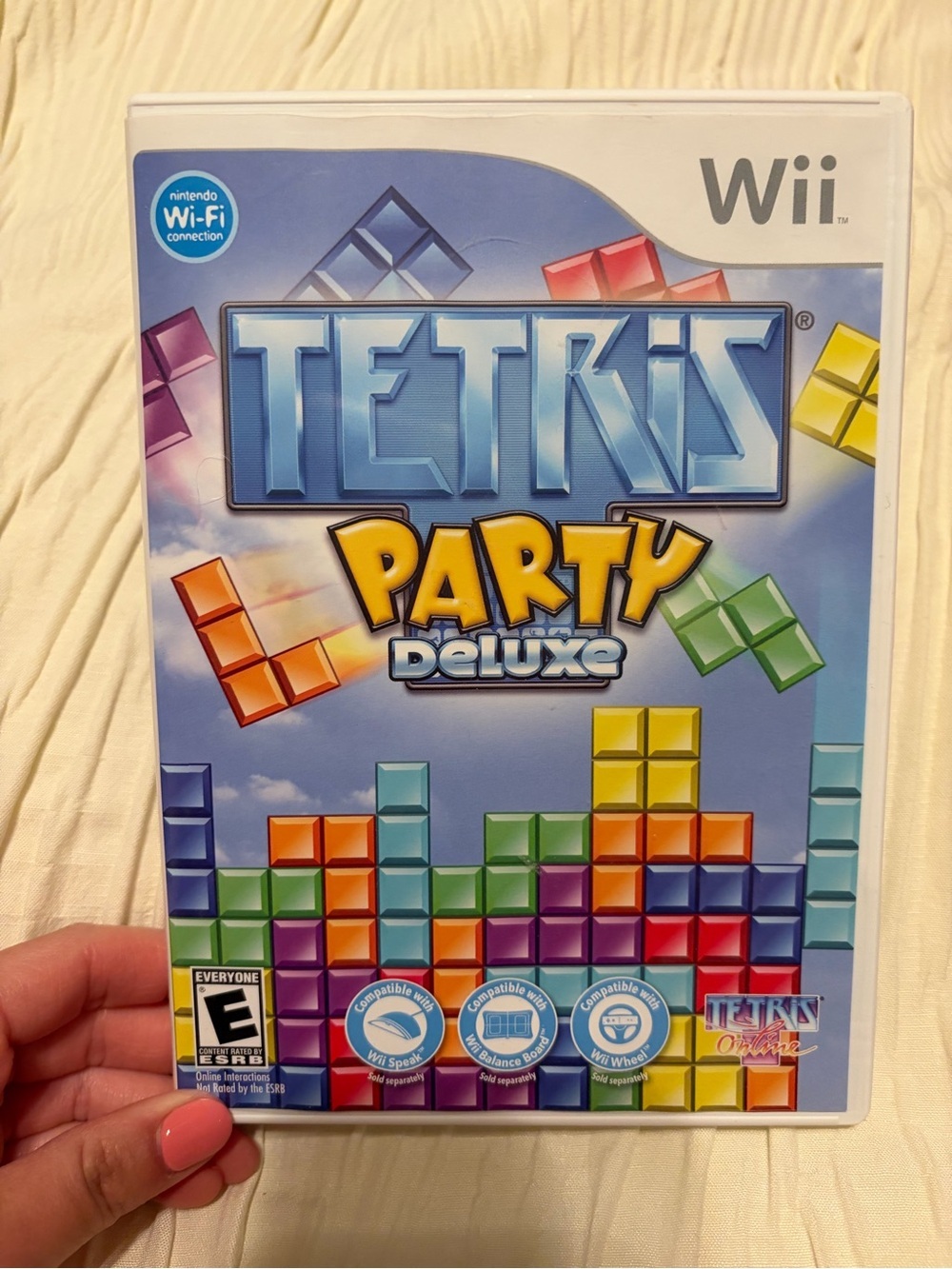 Tetris Party Deluxe Wii Game Complete w/ Manual